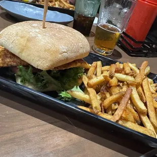 Perch sandwich special. Delish!