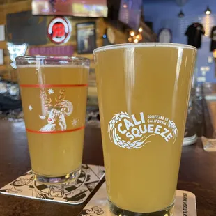 Good place to have a beer. Relaxed atmosphere, friendly vibe. They have food trucks daily starting at 4P, merch, stickers and cozies!