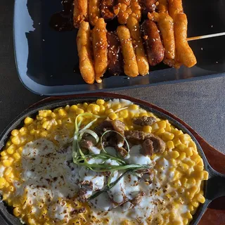 Pork Belly Corn Cheese