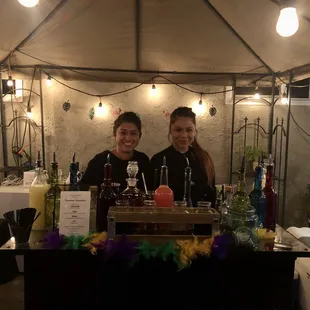 Head bartenders &amp; owners Jesse &amp; Nia