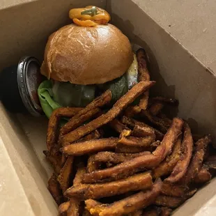 The Arsonist sweet potato fries