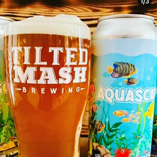 New aquascape Double IPA 8.3% west coast style from TiltedMash brewing