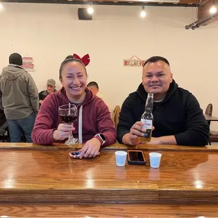 Guests at Tipsy Cow in Galt CA