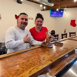 Guests at Tipsy Cow in Galt CA