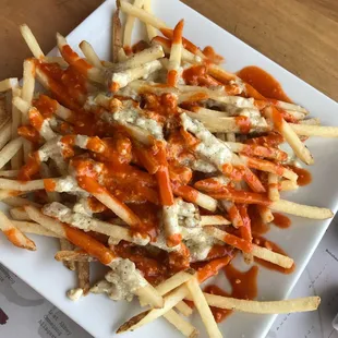 Buffalo Blue Haystack Fries