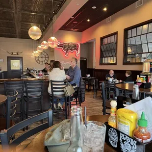 Bar area.