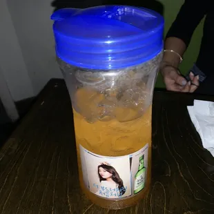 Peach Mango soju
