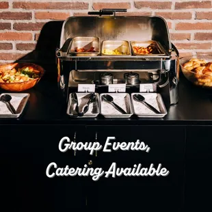Catering packages available for group events