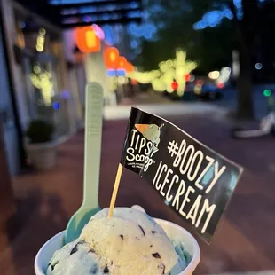 Mint ice cream