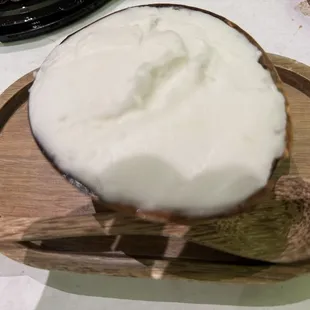 Coconut sorbet