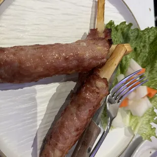 Sugarcane roasted pork