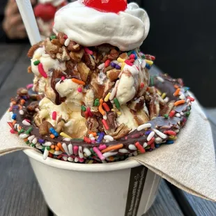 dessert, food