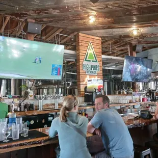 You can sit at the bar..