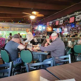 Lil fireplace action to warm up the crowd