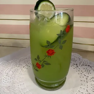 Ice cold cucumber auga