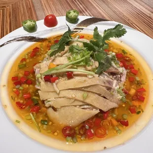 Si Chuan testy cold chicken