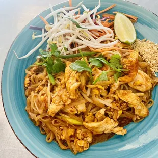 Pad Thai with with chicken