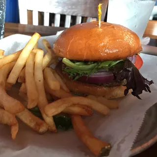 Tipsy'z Black Bean Burger