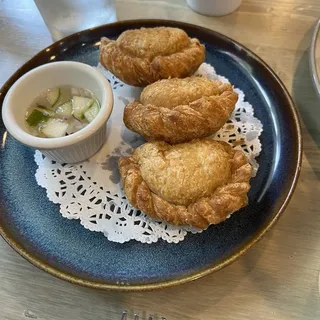 Thai Catfish in Herb Salad