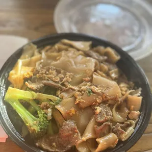 Pad See Ew with beef.