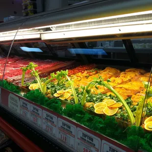 a variety of fruits and vegetables