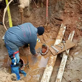 6&quot; inch commercial plumbing gate valve on am Independent Living Center in North Okc