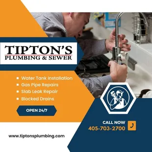 24/7/365 #okcplumber
