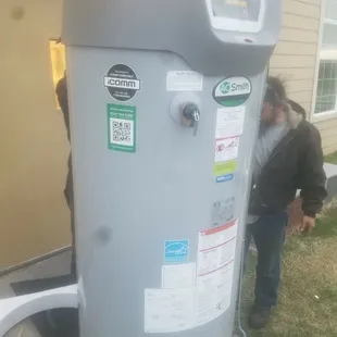 100 Gallon A.O. Smith Hot Water Tank