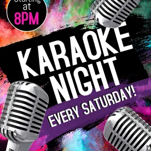 karaoke night every saturday