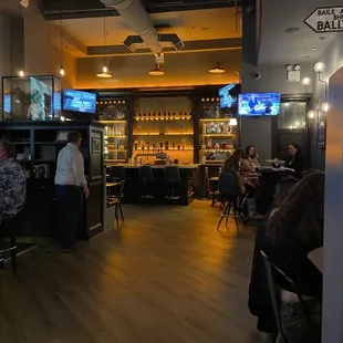 Bar area