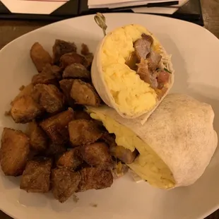 Breakfast burrito