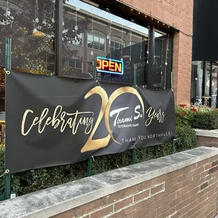 20 years! Congratulations!