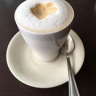 Milky cappuccino