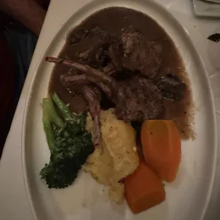 Rack of lamb