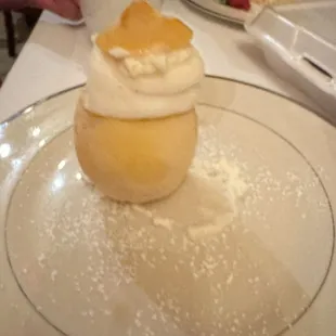 Limoncello sorbet