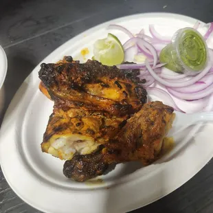 chicken wings and fried chicken, food