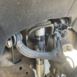 Snapped control arm