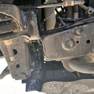 A shitty frame weld