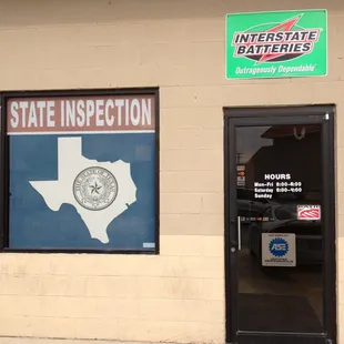 Great place for a Texas State Inspection!