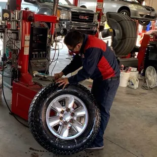 Put your trust in the Pros when buying tires for your vehicle!