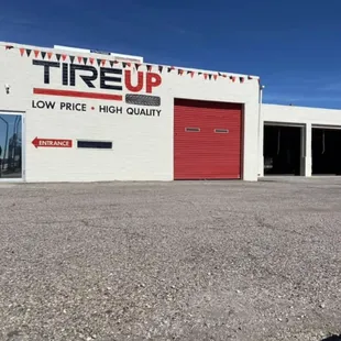 Front of the building