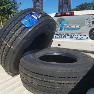 Samson Commercial Tires! Super Single Wheels &amp; Tires