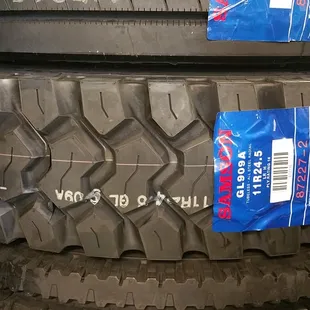Samson GL909A 11R24.5" Mudder Commercial Tire: Made to get in out of any Terrain situation