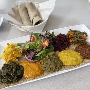 VEGGIE PLATTER! So beautiful and so healthy