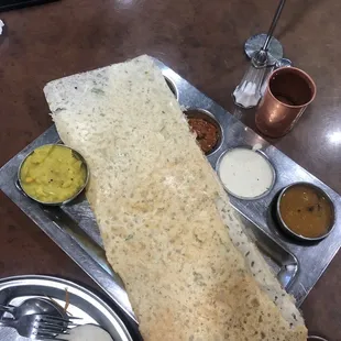 Rava masala dosa