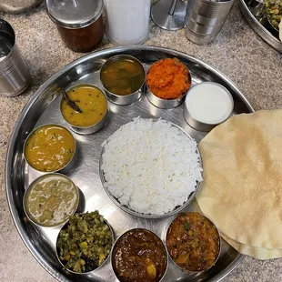Spicy Bhimas Thali*