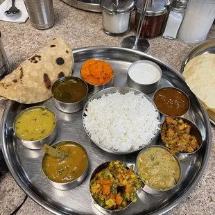 Spicy Bhimas Thali*