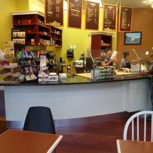  customers at the counter