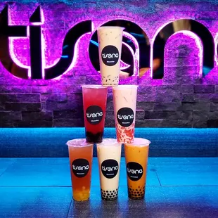 Jasmine Milk Tea, RPM, Blush, Barney &amp; Fruits, Ride or Thai, Golden, and Dew Berry More