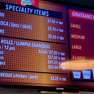 Updated prices 08/2024